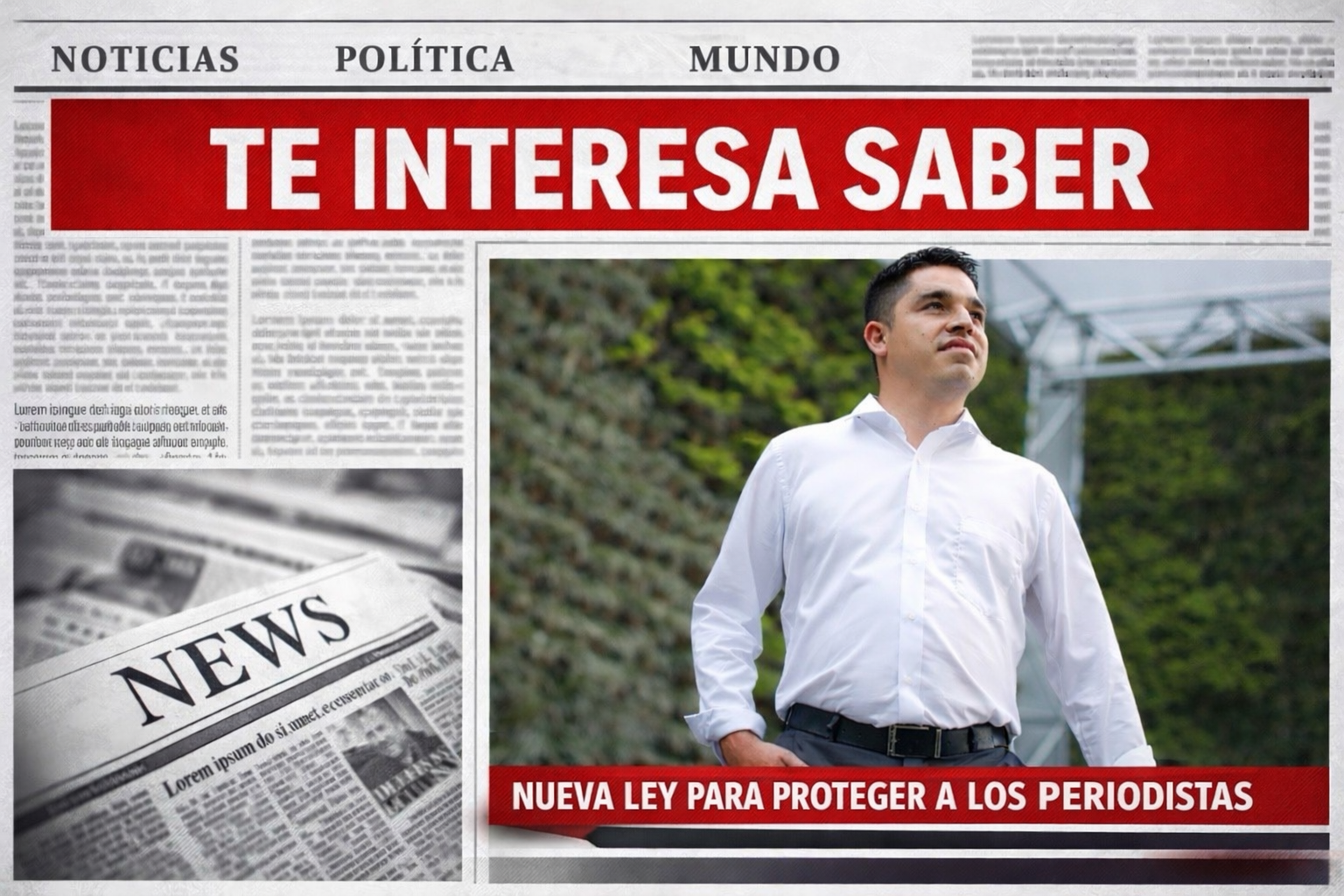 Nueva Ley para proteger a periodistas
